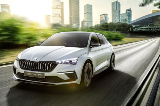 Рендеринг Skoda Octavia RS 2021