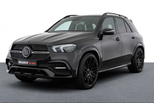 Кроссоверы GLE-класса и GLS-класса затюнинговало ателье Brabus.  Автомобили стали более агрессивными с виду и мощными.