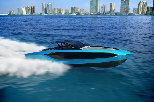 Lamborghini представила эксклюзивную моторную яхту