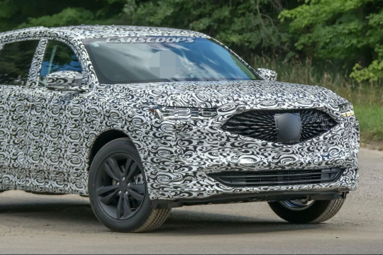 Авто стало спортивнее: Новую Acura MDX 2021 года поймали фотошпионы