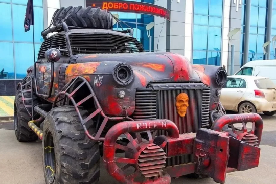 ГАЗ-12 ЗИМ и ГАЗ-66 из старых авто сделан невероятный, шокирующий проект