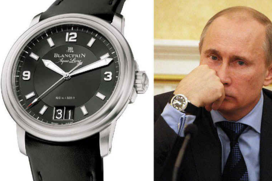 Почему Путин прекратил носить часы на руке?