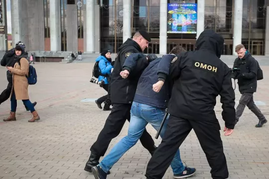Командир минского ОМОНа заявил, что подразделение готово к весенним протестам