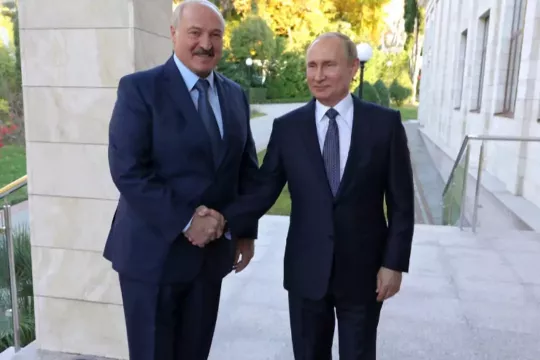 Переговоры Путина и Лукашенко пройдут на высоте 1389 метров над уровнем моря