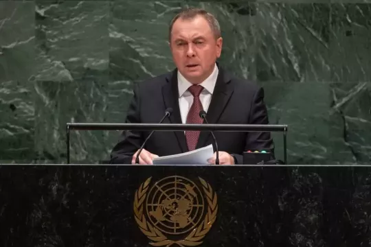 Макей заявил в ООН, что Запад в Беларуси сеет "хаос и анархию"
