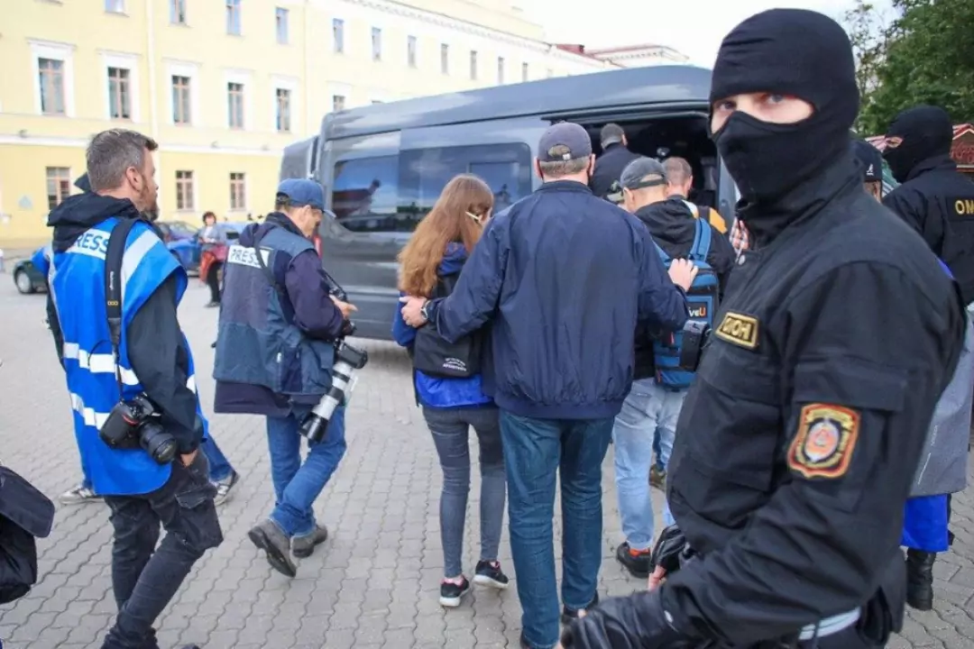 Беларусь признали самой опасной страной для журналистов в Европе