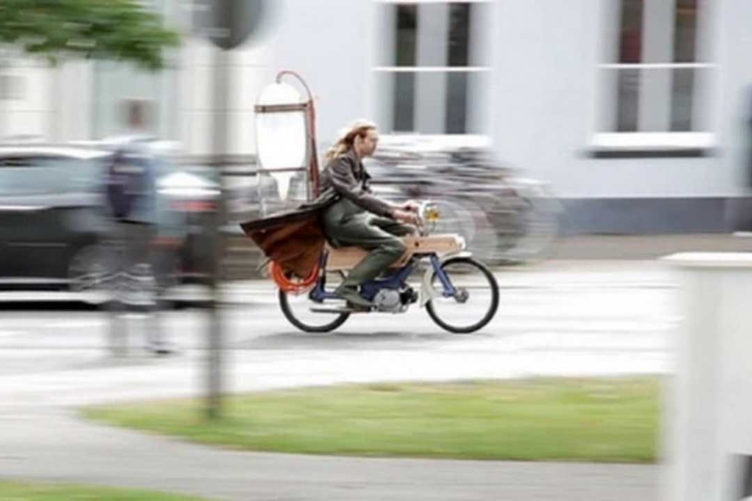 Студент-инженер Гийс Шалккс создал мотоцикл, который не нуждается в бензине