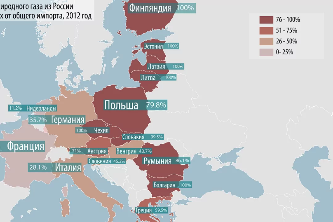 Карта европы 2020 года