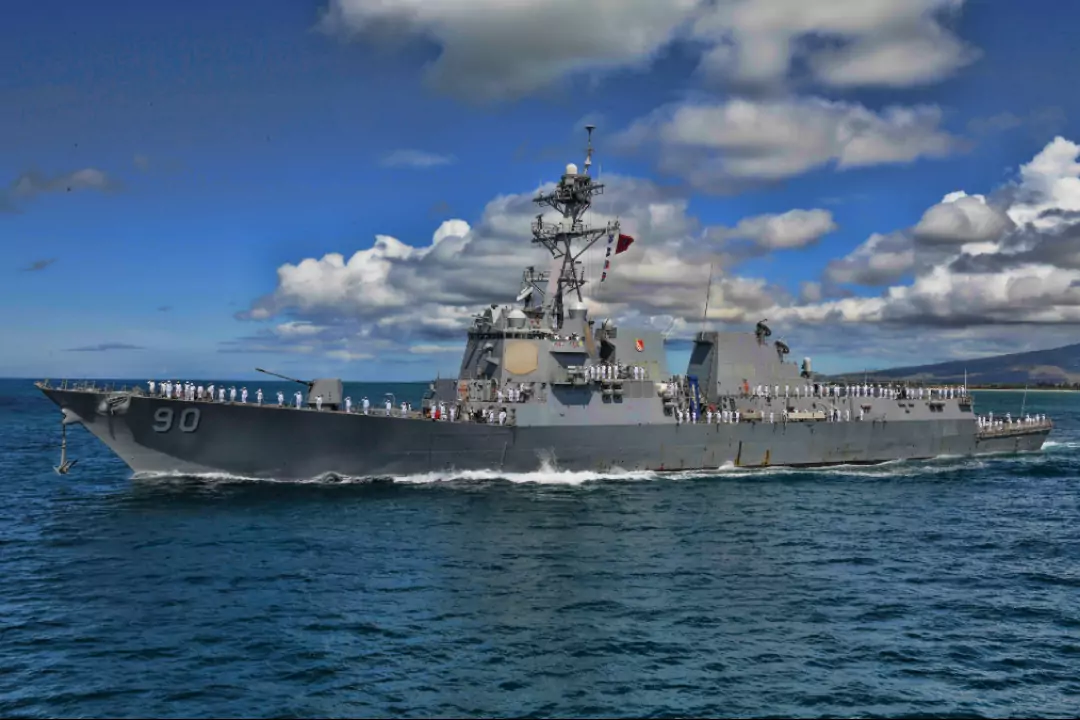 Американский эсминец Chafee снова опозорился в Японском море