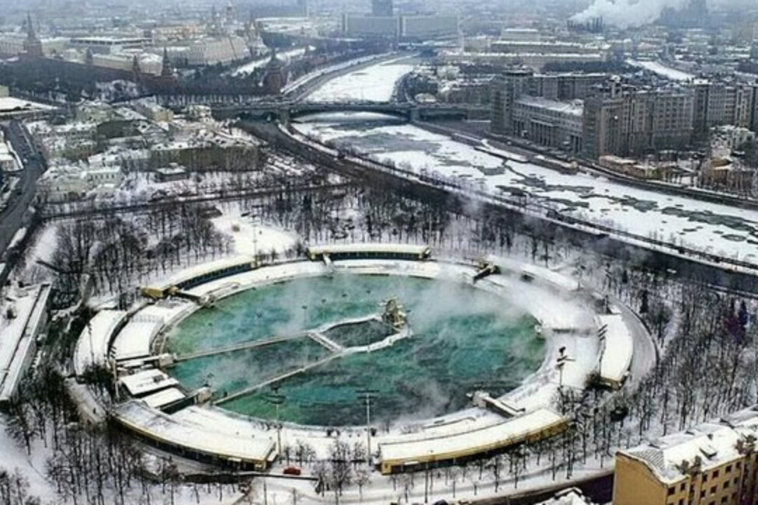 Бассейн Москва СССР 1987