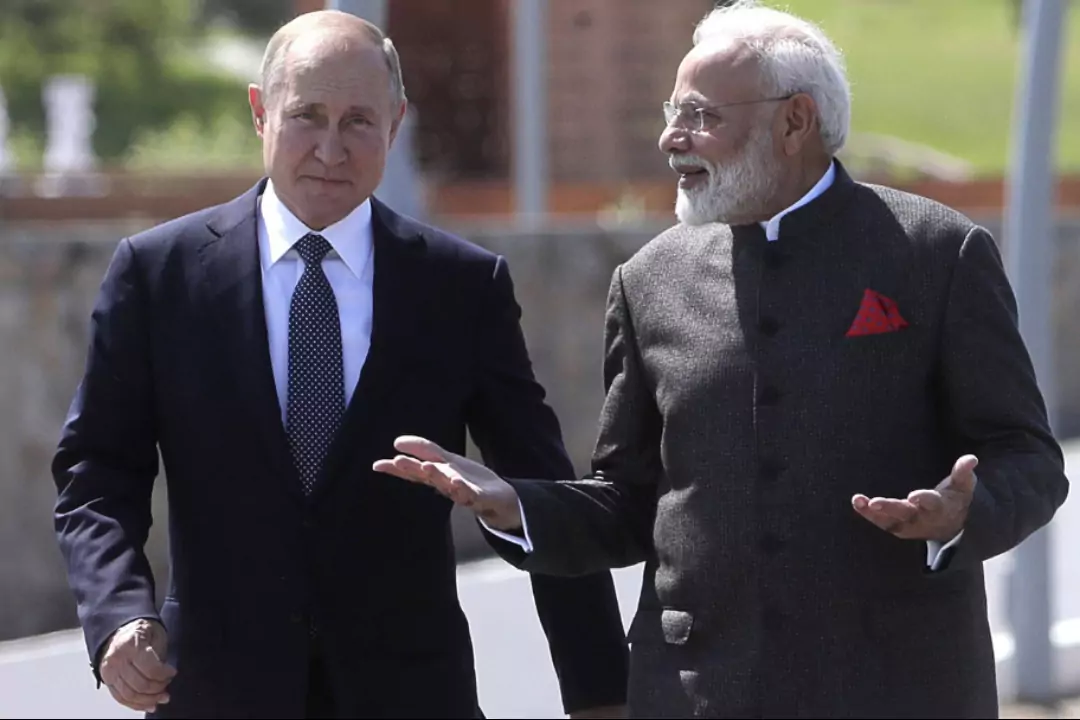 Путин прилетел в Индию с целью заключения военного союза между Москвой и Нью-Дели