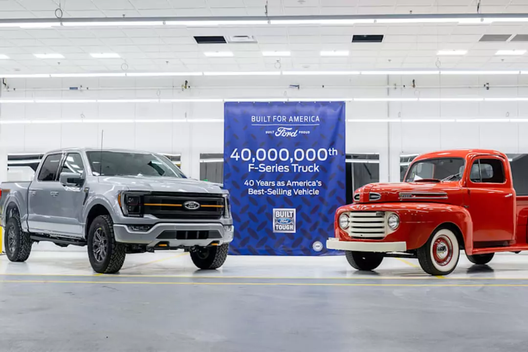 Ford выпустил 40-миллионный грузовик F-серии