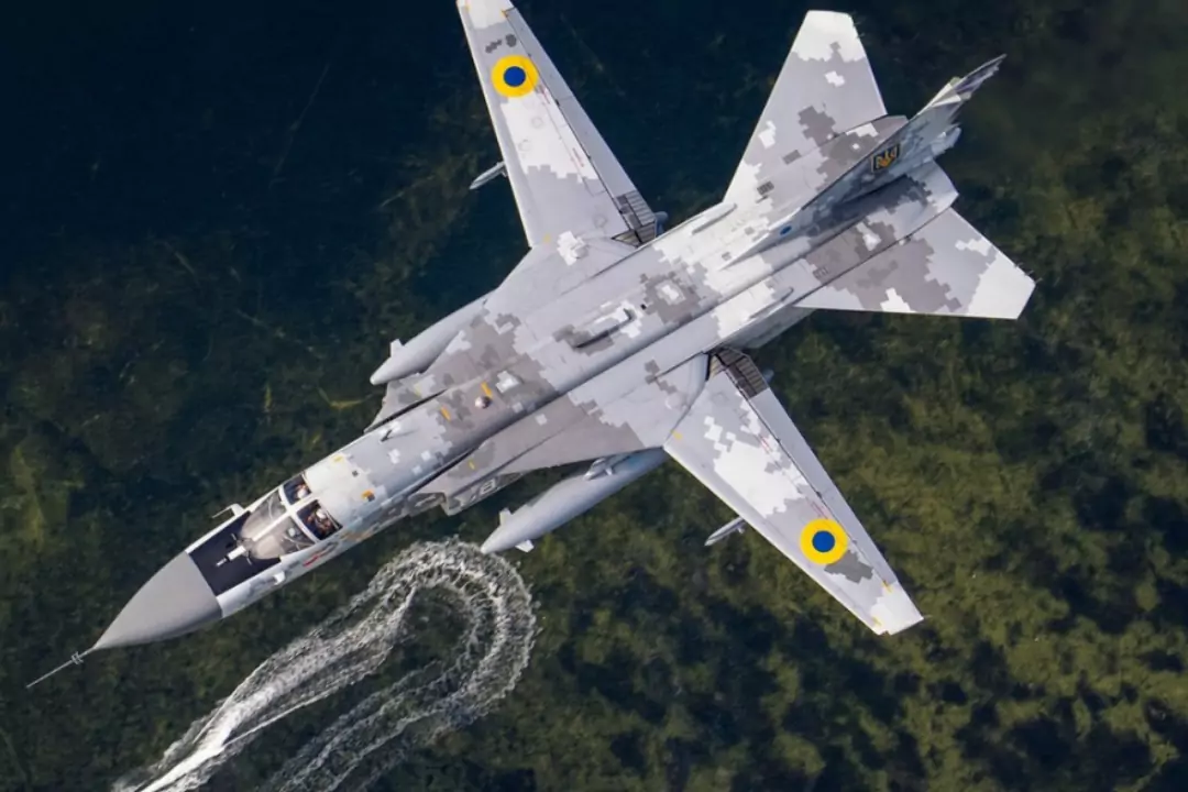 Минобороны: армия РФ сбила самолёт Украины Су-24 на границе с Беларусью