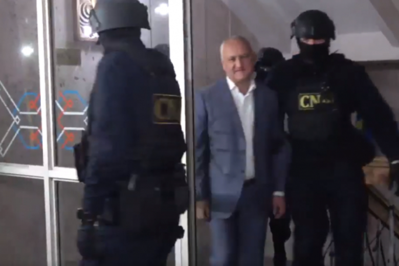 Экс-президента Молдовы Додона арестовали на 30 суток