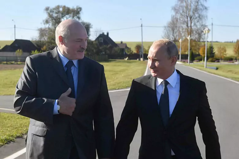 Лукашенко прибыл в российскую курортную зону Завидово для встречи с Путиным