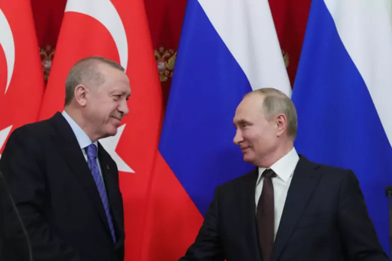 Тайип Эрдоган прибыл в Сочи на переговоры с Владимиром Путиным