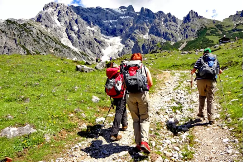 В Германии туристка скатилась с пологого склона горы длинной в 150 метров