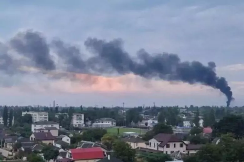 В Крыму взорвались боеприпасы на складе хранения в районе Майского
