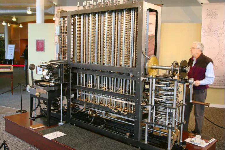 Первый компьютер мира созданный Чарльзом Бэббиджем в первой половине XIX века