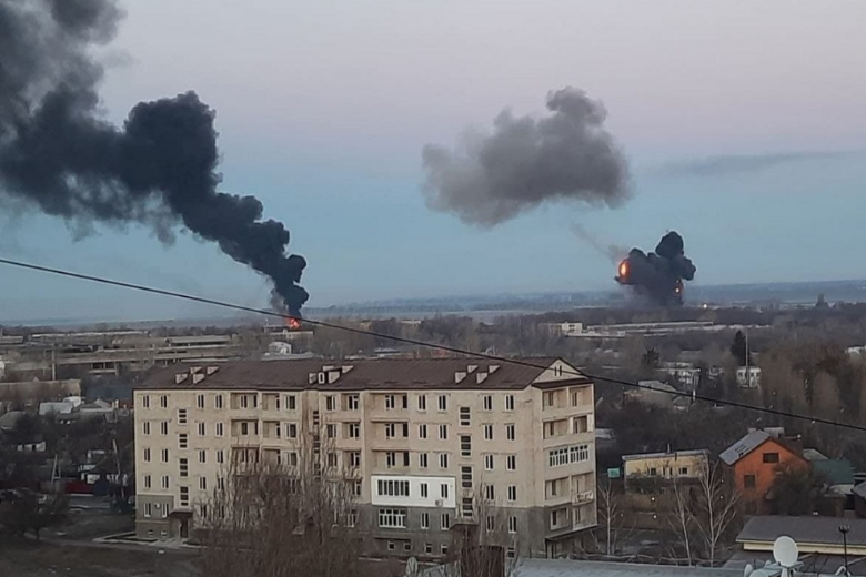 ТАСС: в южных и центральных областях Украины объявлена воздушная тревога