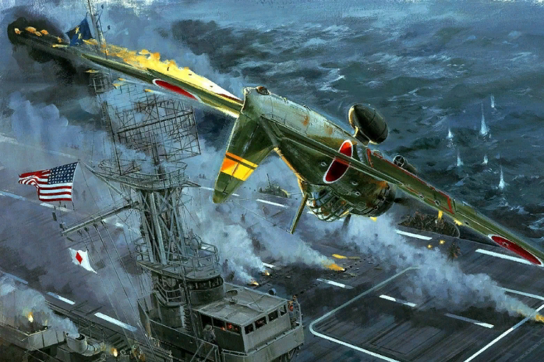 Пилоты камикадзе — пилоты-смертники, задача которых была пожертвовать собой, уничтожив важный объект или врага.