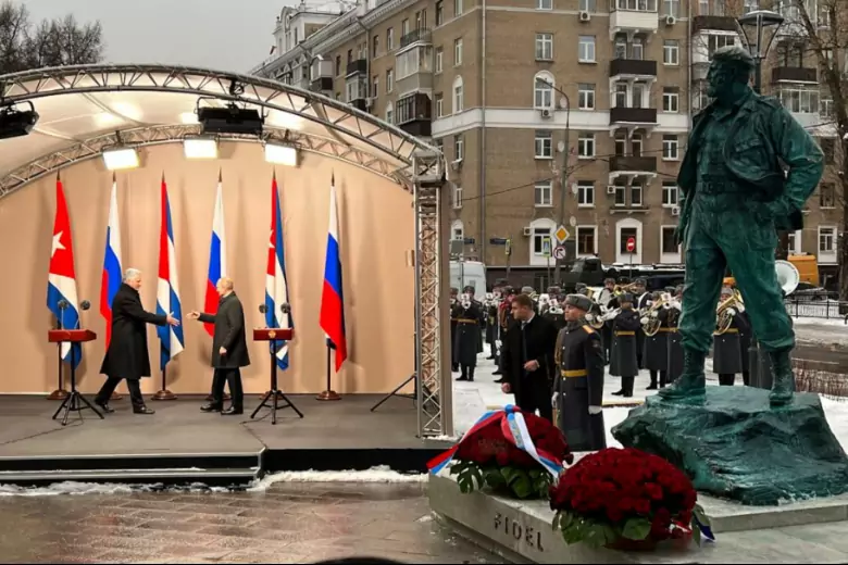 Памятник фиделю кастро в москве