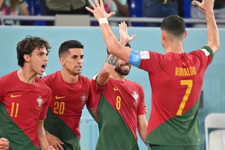 Сборная Португалии обыграла Уругвай на счётом 2:0 на ЧМ по футболу в Катаре