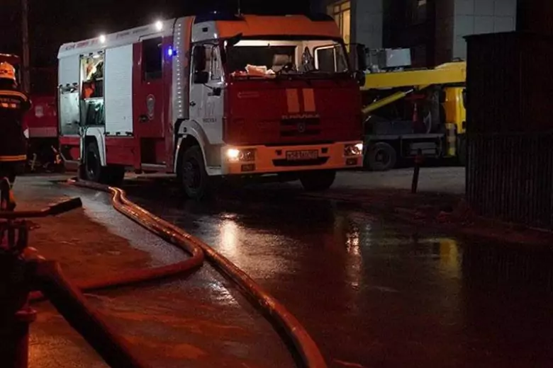 В центре Москвы на Цветном бульваре вспыхнул пожар в ресторане