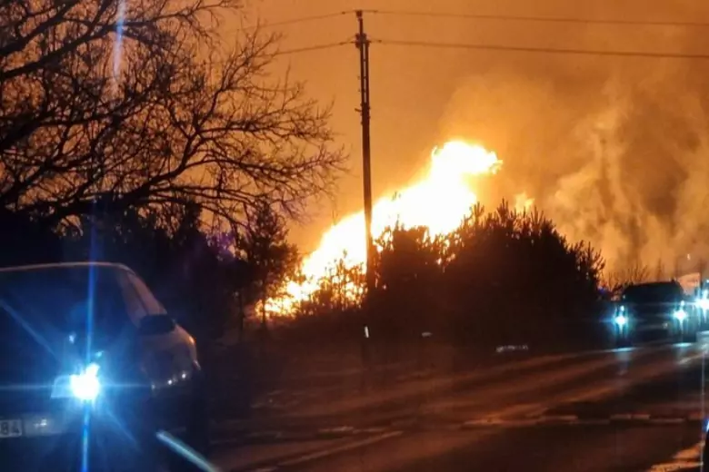 В Литве на магистральном газопроводе произошел мощный врыв