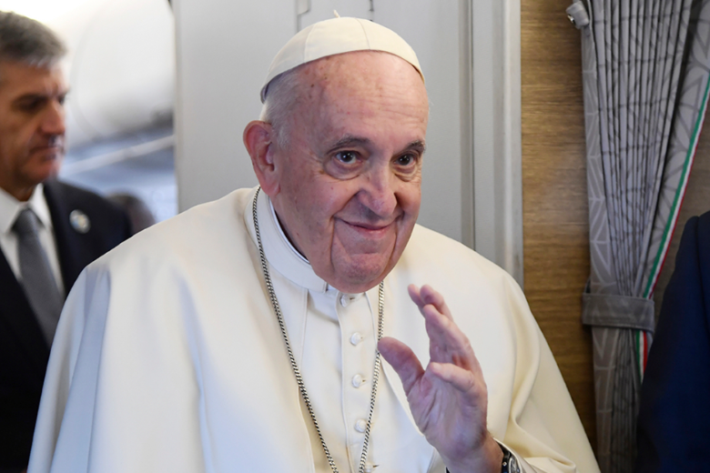 Папа Римский Франциск: «Я сейчас не в Киеве только потому, что сейчас нельзя приехать в Москву