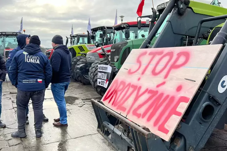 Польские фермеры отказались прекращать протесты на границе из-за украинского зерна