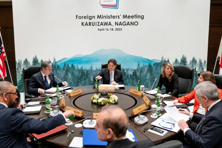 Kyodo: страны G7 хотят запретить экспорт практически всех товаров в Россию