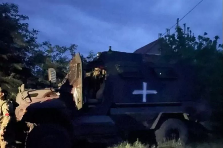 В Белгородской области российскими военными был захвачен украинский БТР MaxxPro, переданный США