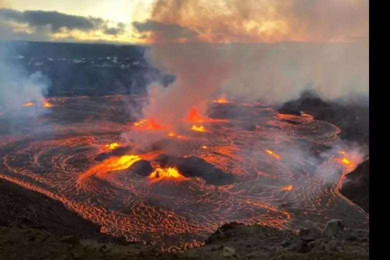 Извержение вулкана Килауэа произошло на Гавайях