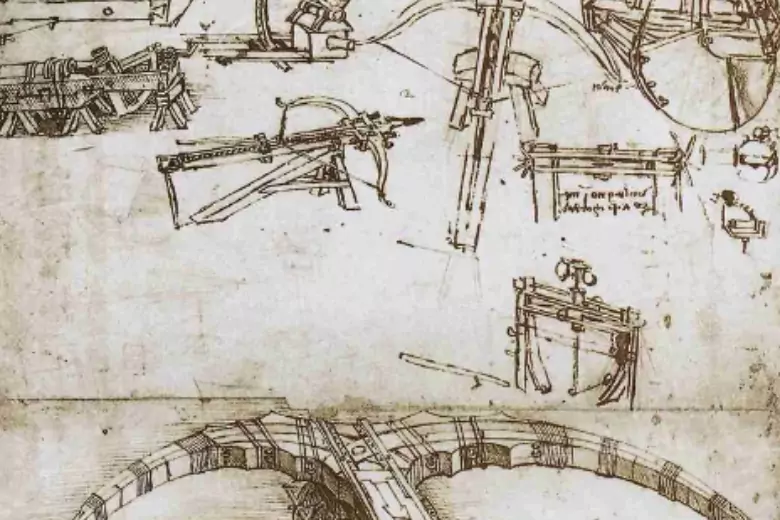 Леонардо превзошёл своего учителя и тот бросил живопись навсегда. Свои заметки в дневники он записывал справа-налево, отзеркаливая их.