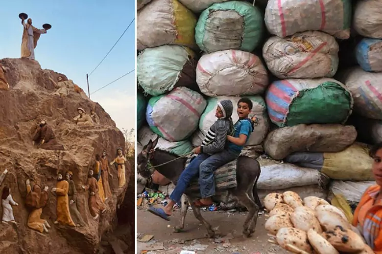 Жители Города Мусорщиков в Каире на отходах могут заработать миллионы, а могут прозябать в нищете