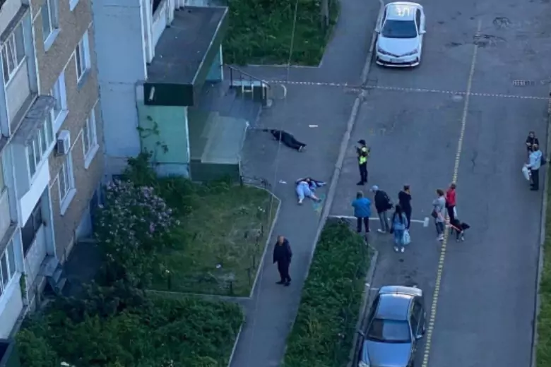 Украинка спрыгнула с 14 этажа, приземлилась на прохожую и убила её