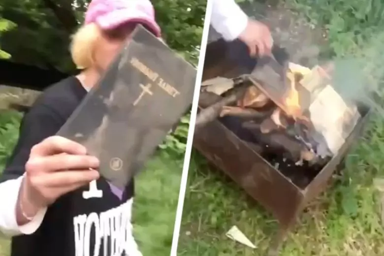 Три подростка сожгли Библию в канун Пасхи и сильно пожалели