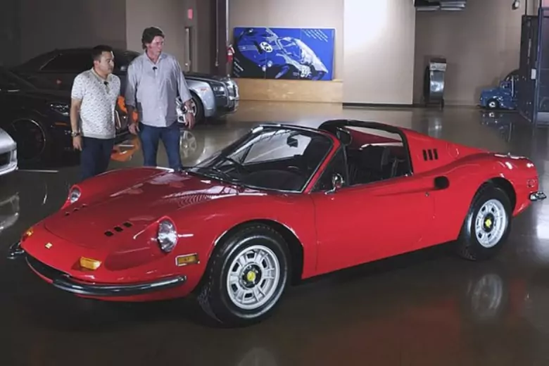 Ferrari 246 Dino GTS певицы Шер продали на аукционе за 50,5 миллиона росийских рублей