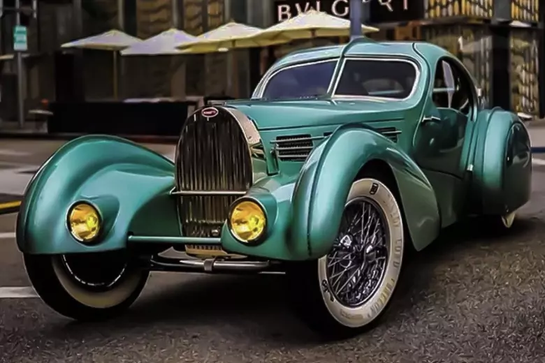 Type 57 был одним из лучших серий Bugatti, но есть одна модель, которая действительно выделяется - Type 57 / SC Aerolithe