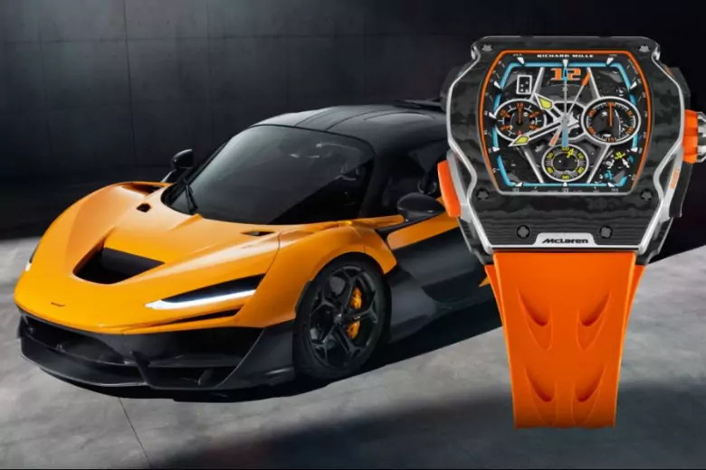 Richard Mille выпустила часы премиум-класса в стиле гиперкара McLaren W1