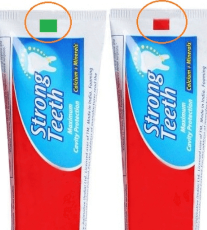 На упаковке зубной пасты есть полоски, на которые многие не обращают внимания. Эта маркировка указывает на состав продукта.