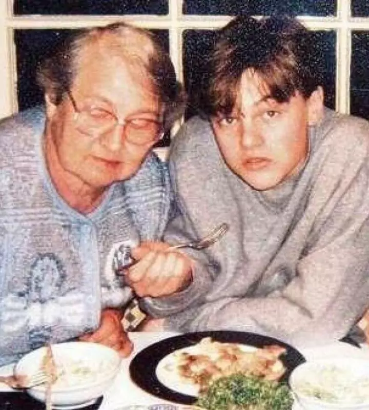 Леонардо Ди Каприо и его украинская бабушка из Одессы - Хелен Инденбиркен (урождённая Елена Смирнова).