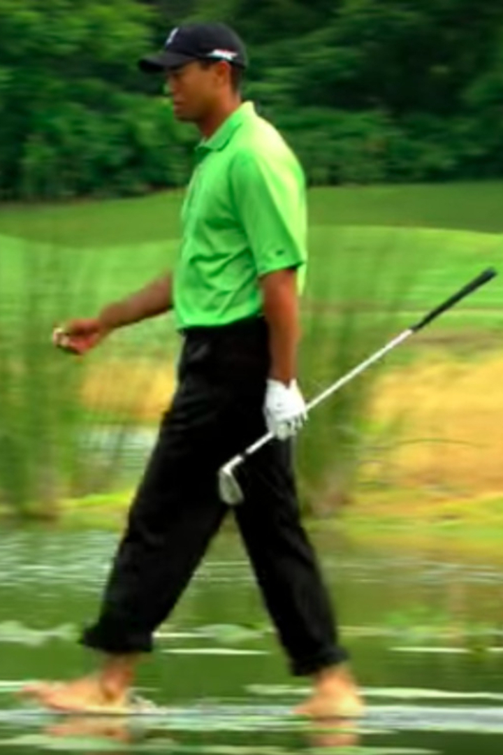 После выхода игры Tiger Woods PGA Tour 08 компания-разработчик Electronic Arts получила много жалоб от геймеров на то, что можно ударить по мячу, лежащему на поверхности водоёма.