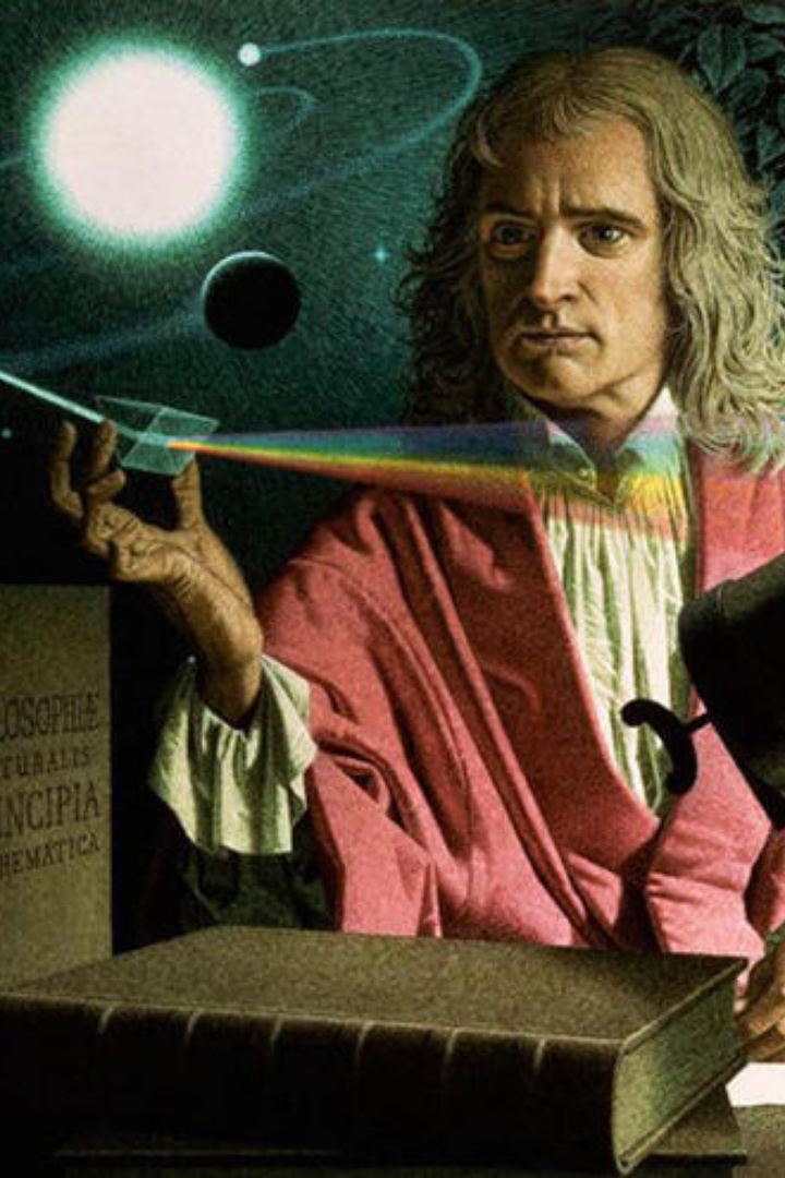 Исаак Ньютон интересовался многими аспектами физики и других наук и не боялся проводить некоторые эксперименты на себе.