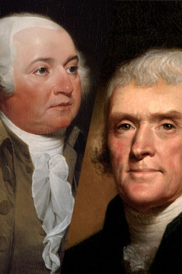Второй и третий президенты США, Джон Адамс и Томас Джефферсон, были среди отцов-основателей, подписавших Декларацию независимости США.