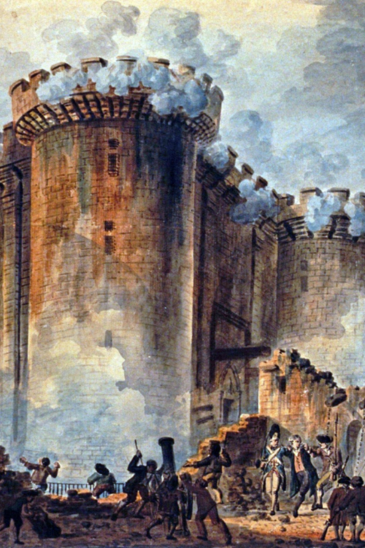 Французский национальный праздник 14 июля известен как День взятия Бастилии.