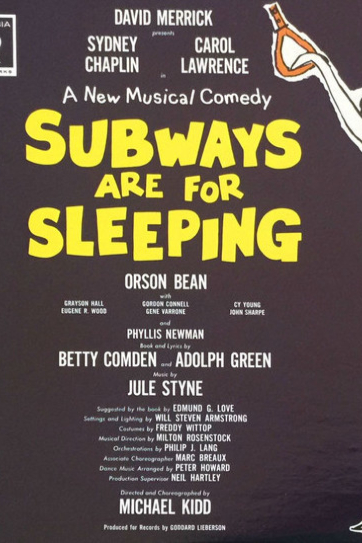Продюсер Дэвид Меррик в 1961 году выпустил на Бродвее мюзикл «Метро для спящих». 
