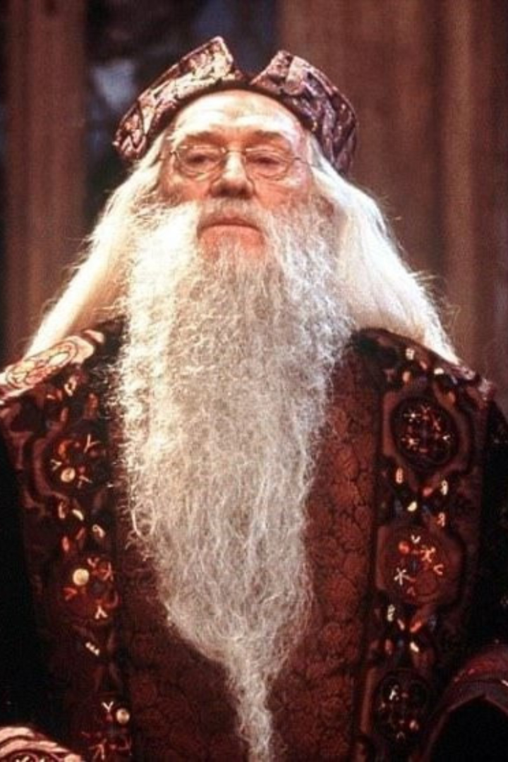 Ричард Харрис, сыгравший Альбуса Дамблдора в фильме «Гарри Поттер и философский камень», сначала отклонил предложение об этой роли, так как был уже серьёзно болен. 