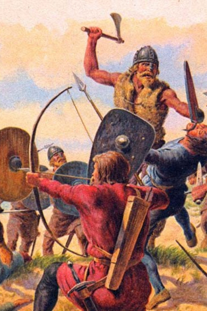 В одном из сражений 9 века викинг Сигурд Эйстейнссон, ярл Оркнейских островов, разбил войско шотландского вождя Маэля Бригте.